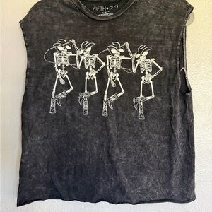 Fifth Sun Charcoal Graphic Tee